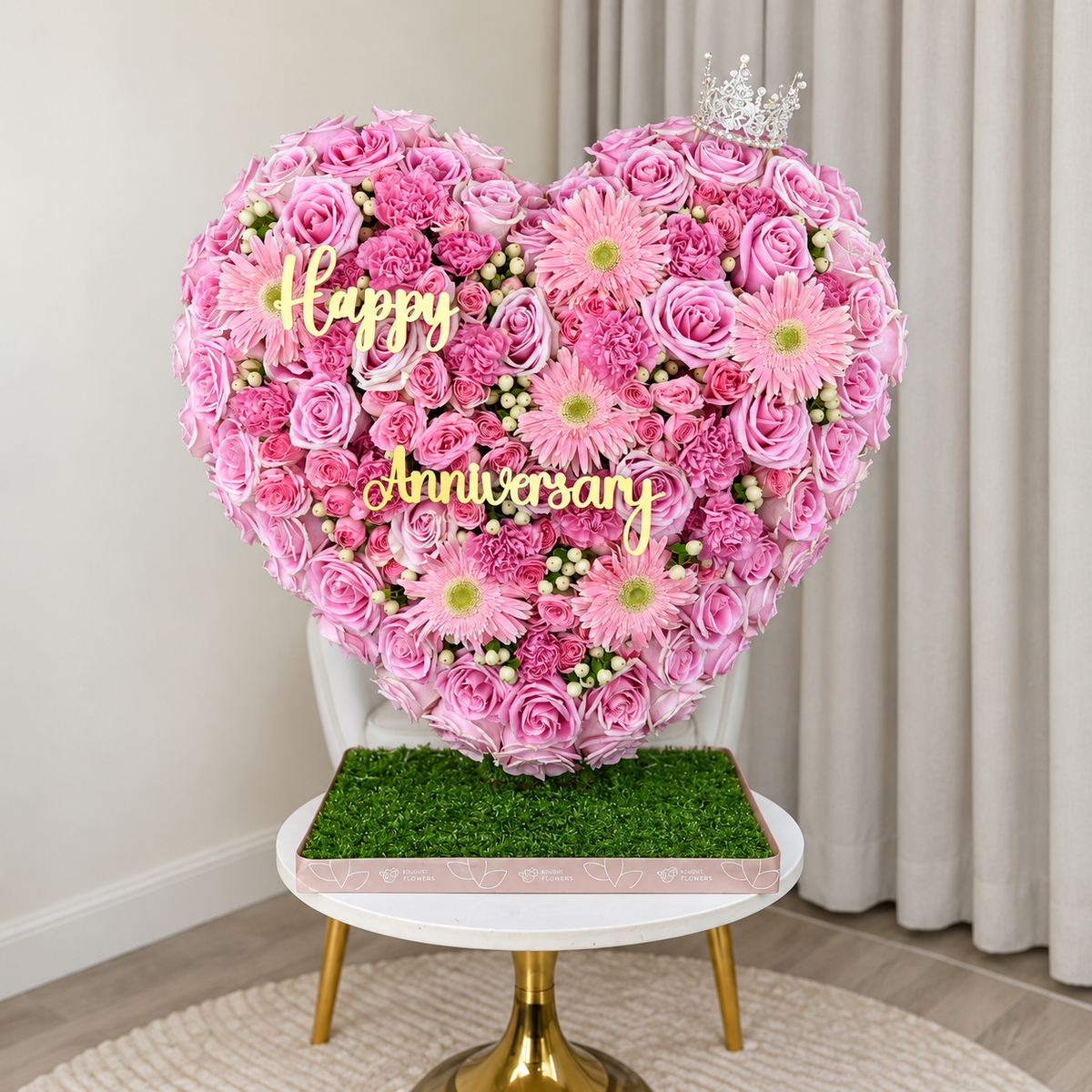 Anniversary Pink Heart
