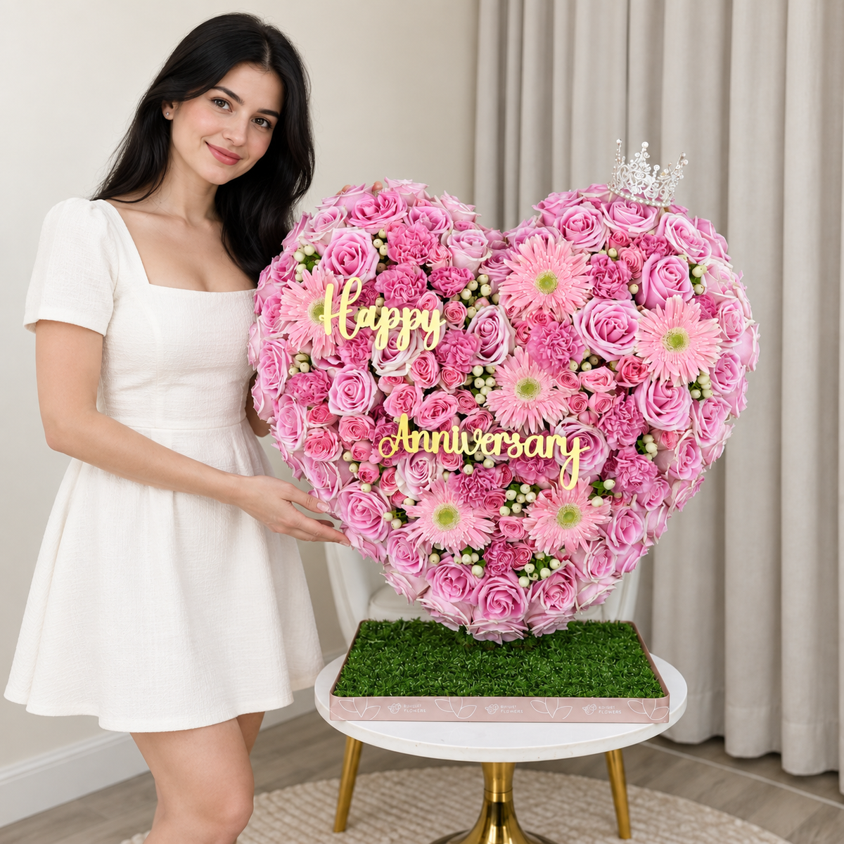 Anniversary Pink Heart