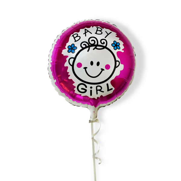 new born baby girl balloons shop online
