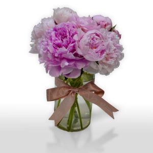 peony flower bouquet in dubai with free delivery
